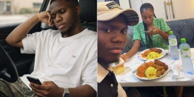 "Last time we met" - Man ends date after lady snaps her food