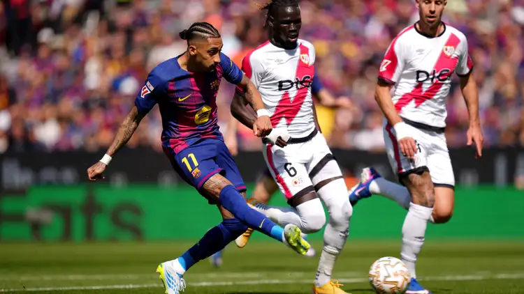 LaLiga: Araujo header seals hard-fought Barcelona win over Rayo Vallecano