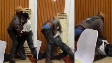 Couple’s photoshoot ends in drama as boyfriend tries to check girlfriend's phone