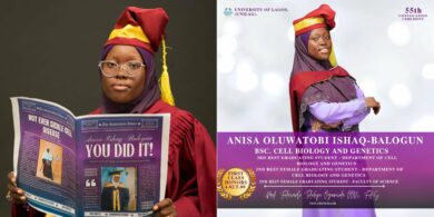 Lady with sickle cell passes away one year after earning a first-class degree from UNILAG