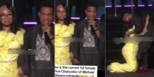 Pastor Jerry Eze gets emotional as he honors woman who sponsored his education