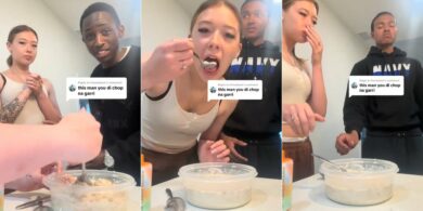 "No go blind them o" – Man shares his American friends' reactions after introducing them to Garri
