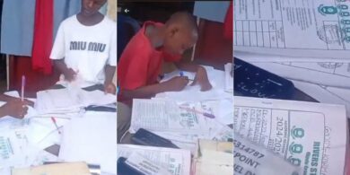 Outrage as lecturer allegedly uses children to mark students’ exam scripts of popular Nigerian varsity