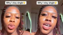 “Marriage would be a trap for any man that marries me” — Lady explains why she stays single
