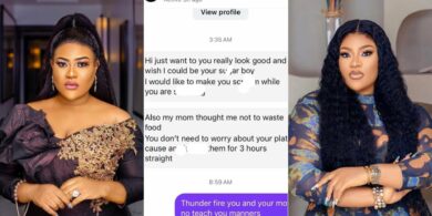 Nkechi Blessing sugar boy