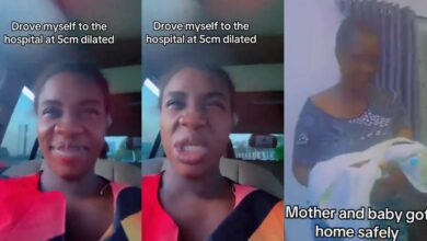 “I drove myself to the hospital at 5cm dilated” — Woman recounts solo childbirth experience