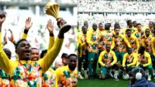 Senegal parade AFCON trophy before friendly win over Peru