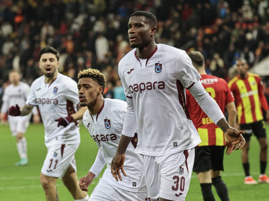 Onuachu nets brace to hit 20 Super Lig goals in Trabzonspor win
