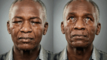 Man bursts into tears after discovering his sons' academic progress