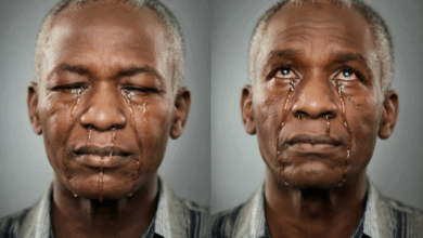 Man bursts into tears after discovering his sons' academic progress