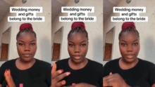 Wedding gifts, money belong to the wife, not the husband — Lady