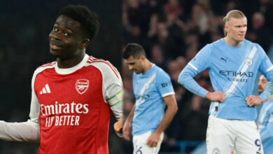 EPL: Arsenal go seven clear as City drop points