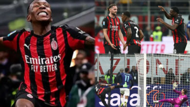 Serie A: Estupinan fires Milan to derby win over Inter