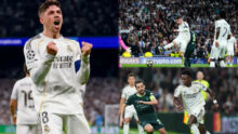 UCL: Valverde hat-trick puts Real Madrid in control against Man City