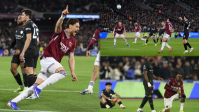 Man City dealt title blow in 1-1 draw against West Ham