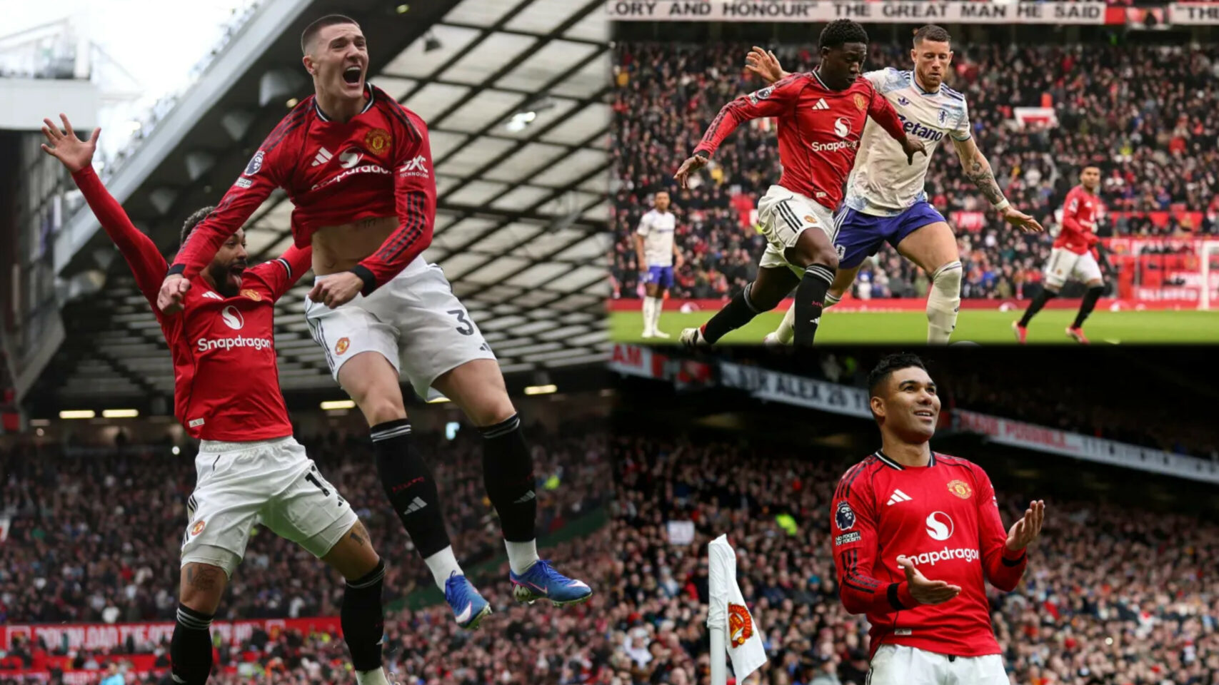 Cunha, Sesko seal late win for Man United vs Aston Villa