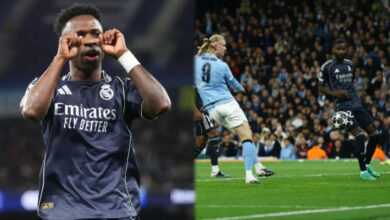 Man City crash out of Champions League as Real Madrid punish 10-man side