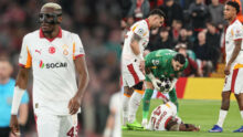 Osimhen sustains arm injury as Liverpool thrash Galatasaray to reach UCL quarter-finals