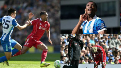 Brighton 2-1 Liverpool: Welbeck brace sinks Reds as Ekitike sustains injury