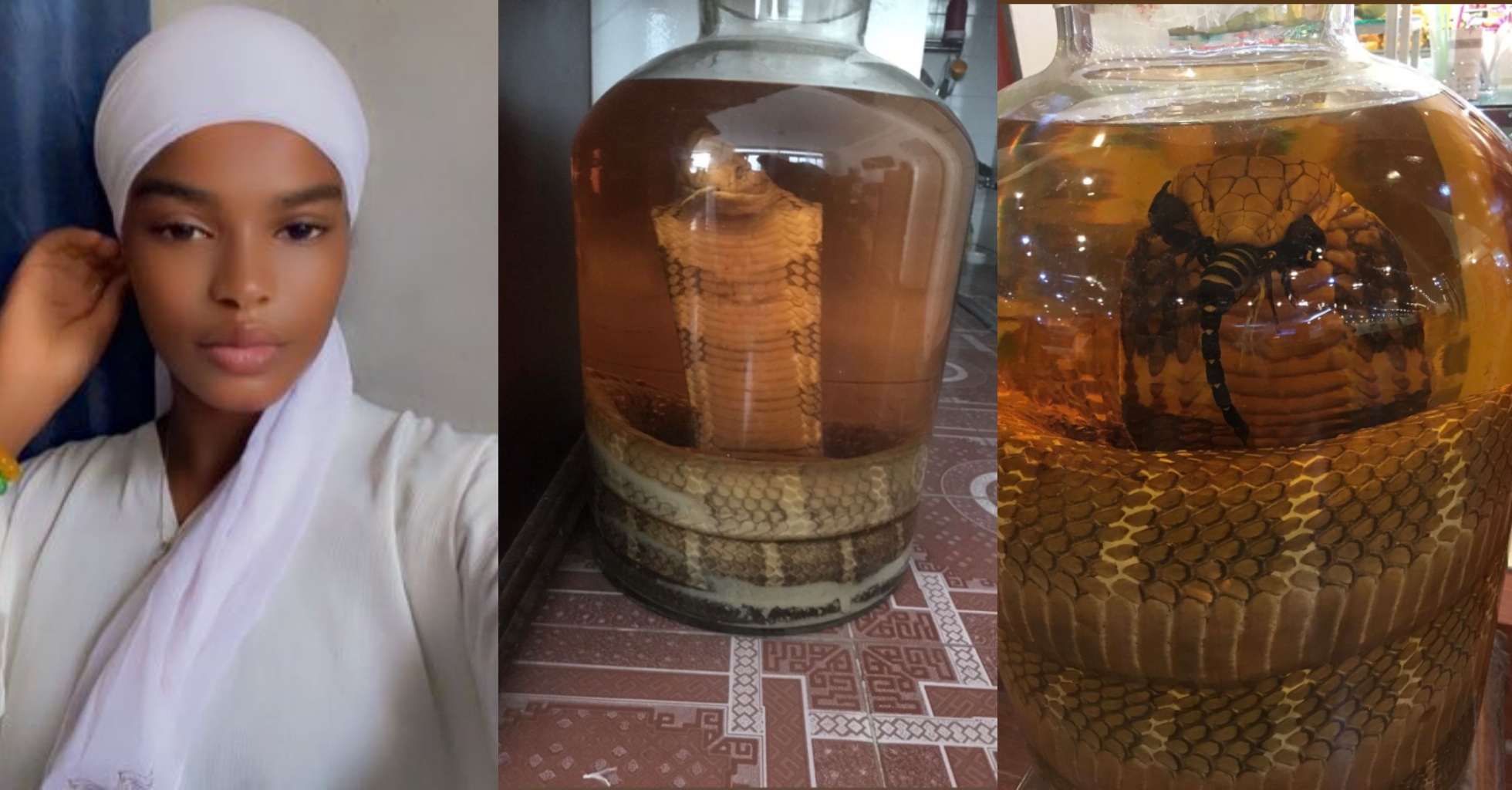 “I froze for a moment”- Lady displays scary item she saw while cleaning her brother’s room