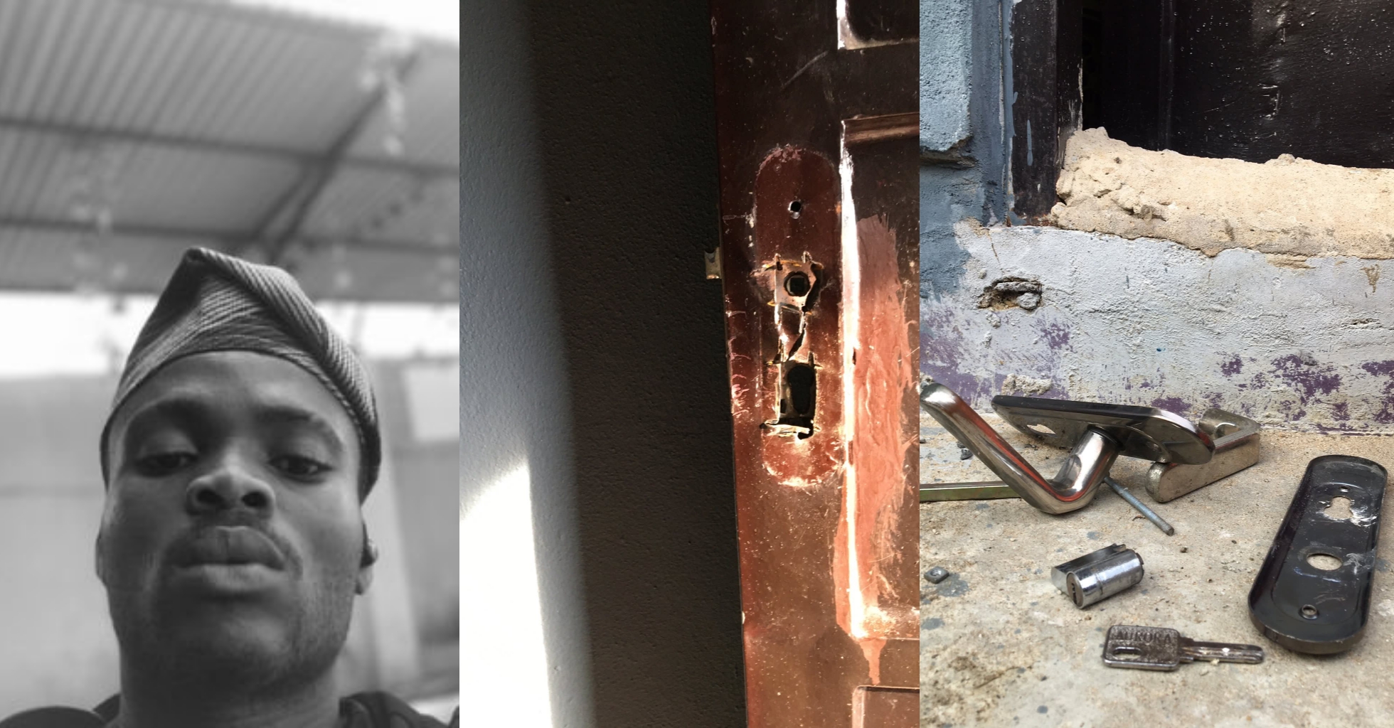 “Because I said…”- Man cries out, shares what girlfriend did to his apartment ‎