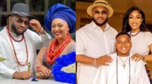 Churchill replies fan who asked why he didn't celebrate his wife and Tonto Dikeh on mother's day