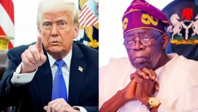 U.S President Donald Trump blasts Tinubu over alleged "suicide bombing" in Maiduguri