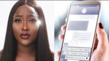 Lady shocked as she receives late-night message from a man who hurt her badly
