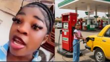 "If I don't have money..." — Lady shares traumatic childhood experiences as fuel attendant