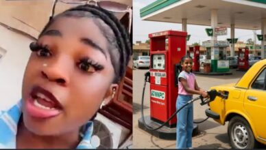 "If I don't have money..." — Lady shares traumatic childhood experiences as fuel attendant