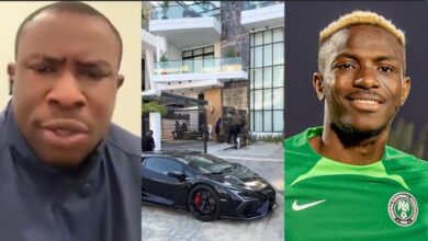 Man gives Osimhen 24 hours ultimatum to turn back ₦3b house, invest money to help poor Nigerians