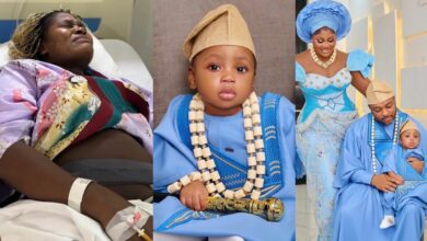 Chizzy Alichi shares rare, emotional labour room video as she celebrates son's first birthday