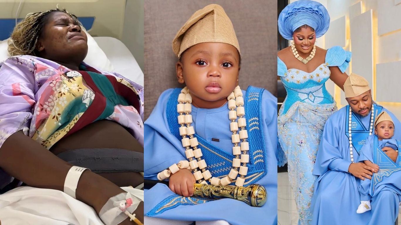 Chizzy Alichi shares rare, emotional labour room video as she celebrates son's first birthday