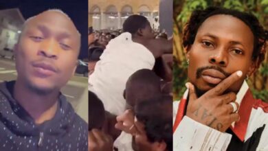 Man sparks debate, questions why Muslims rush to touch the Black Stone in Mecca following Asake’s viral video