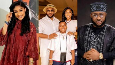 "Thank you for making me a mother” -Tonto Dikeh sends heartfelt message to Olakunle Churchill on Mother’s Day
