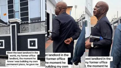 “He gave me free...” - Woman appreciates kind-hearted landlord who helped her complete her home