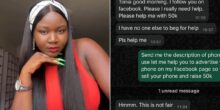 “Is this how people behave?” – Lady laments after stranger she dropped home at night calls back to borrow ₦50k