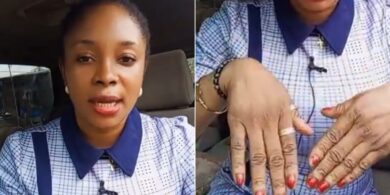 “What do I do?” - Young Lady cries out over wrinkled hands