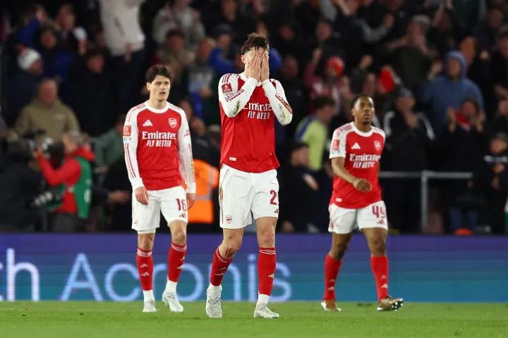 FA Cup: Arsenal crash out of two competitions in two consecutive games