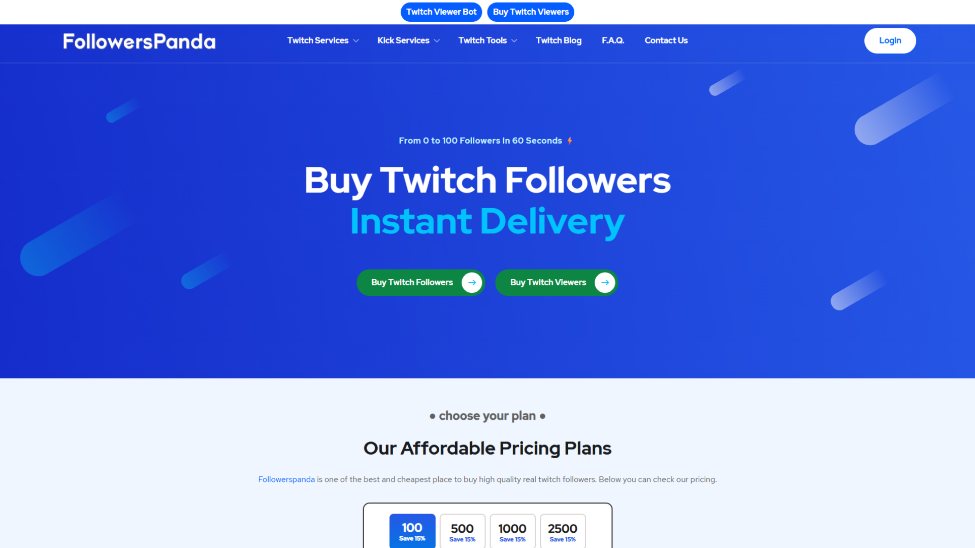 FollowersPanda: Seven Years of Streaming-Specific Experience