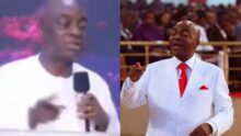 “The money they gave you to vote for them in the last election, I hope it’s still there?” — Bishop Oyedepo