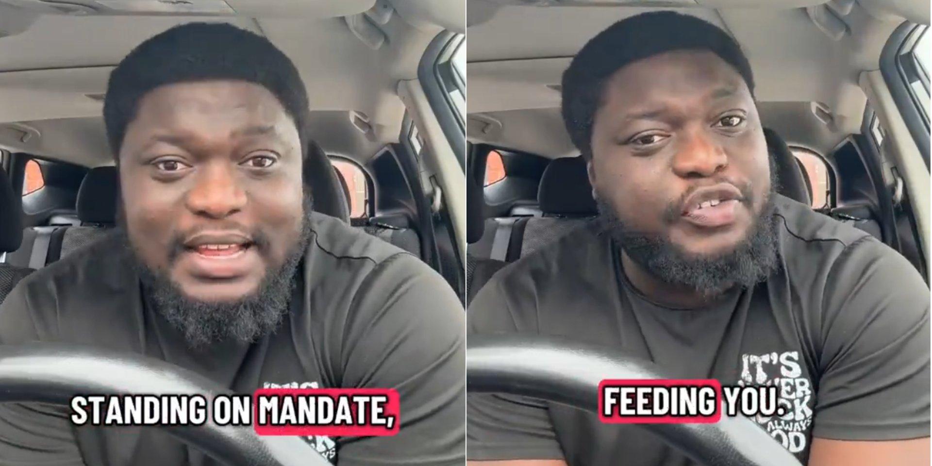 Man calls out event host over support for Tinubu after booking cancellation