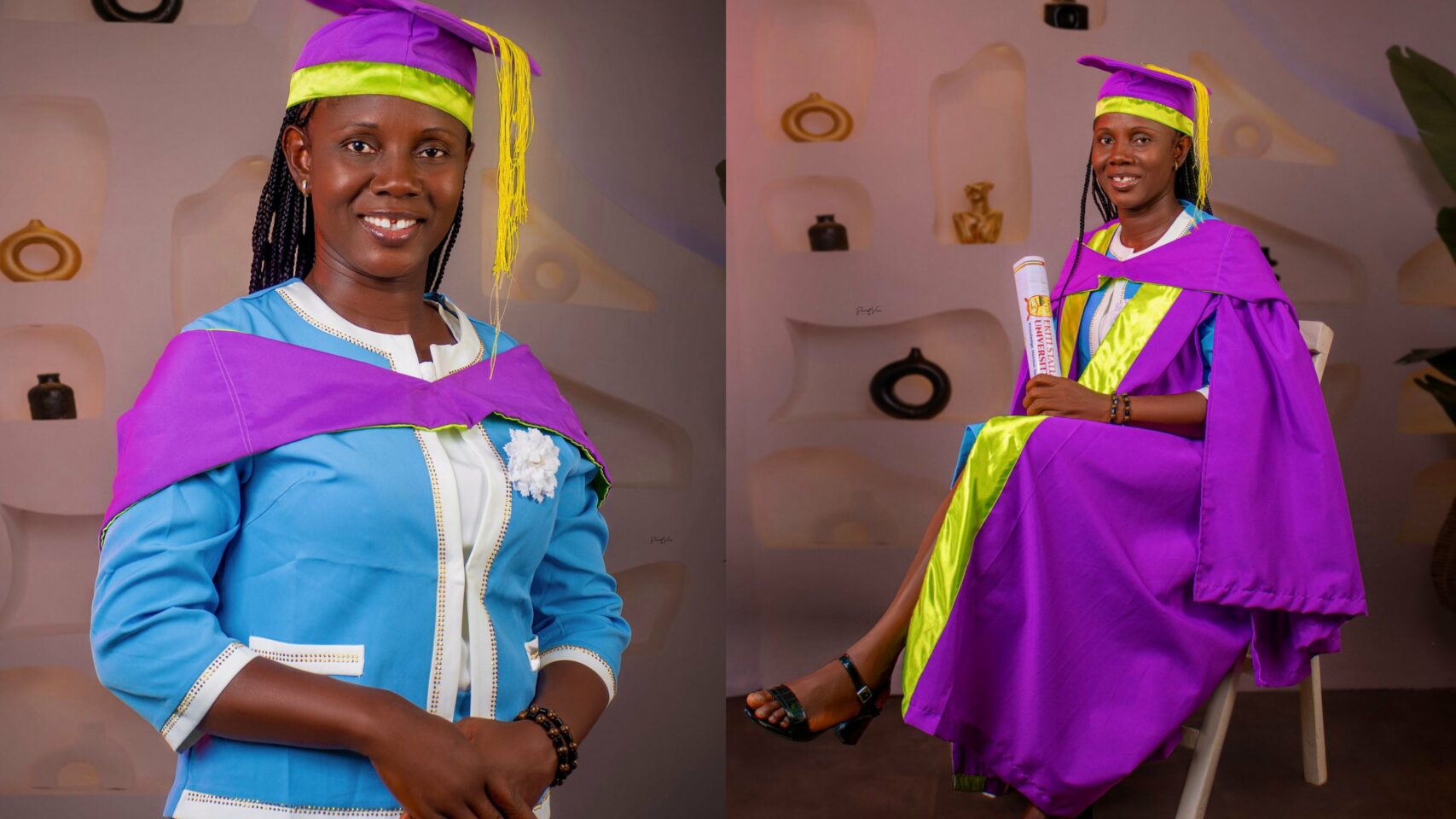 “She returned to school after 25 years and graduated with first class” – Daughter celebrates mom