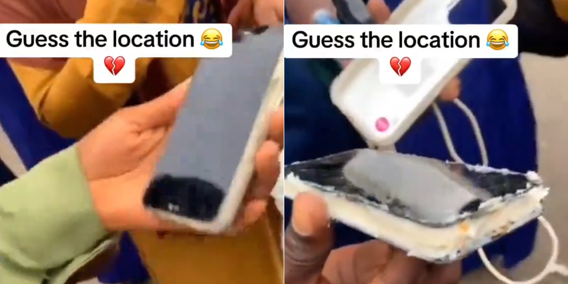 NYSC member allegedly scammed at Computer Village as fufu is used to fake iPhone package