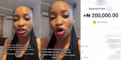 Lady Instagram money