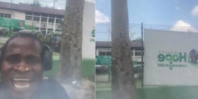 Man raises concern after spotting ‘Renewed Hope’ branding inside INEC office in Rivers