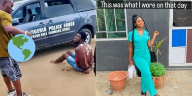 Lady police officer delta state