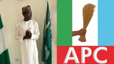 Drama in APC as Katsina Assembly member Ahmad Ganga declares himself National Chairman