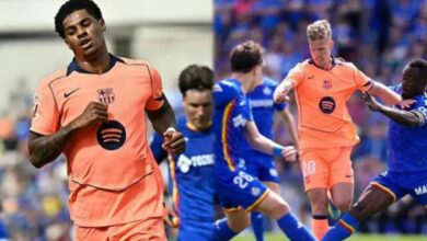 Rashford fires Barcelona closer to La Liga title after Getafe win