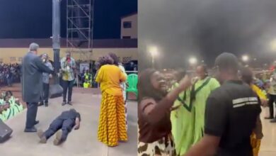 Moment a Ghanaian pastor reportedly raised dead man to life that got people talking